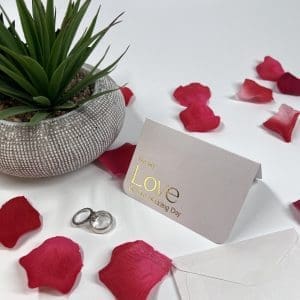 MY LOVE – A Note For You On Our Wedding Day