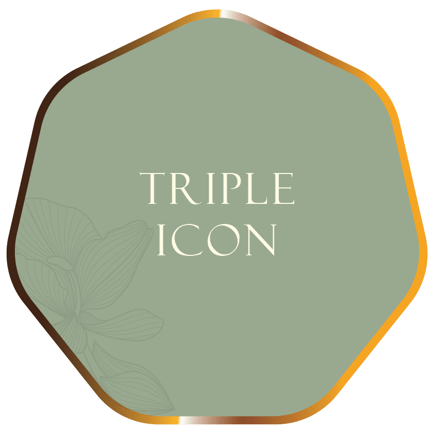 Triple Icon Plaque