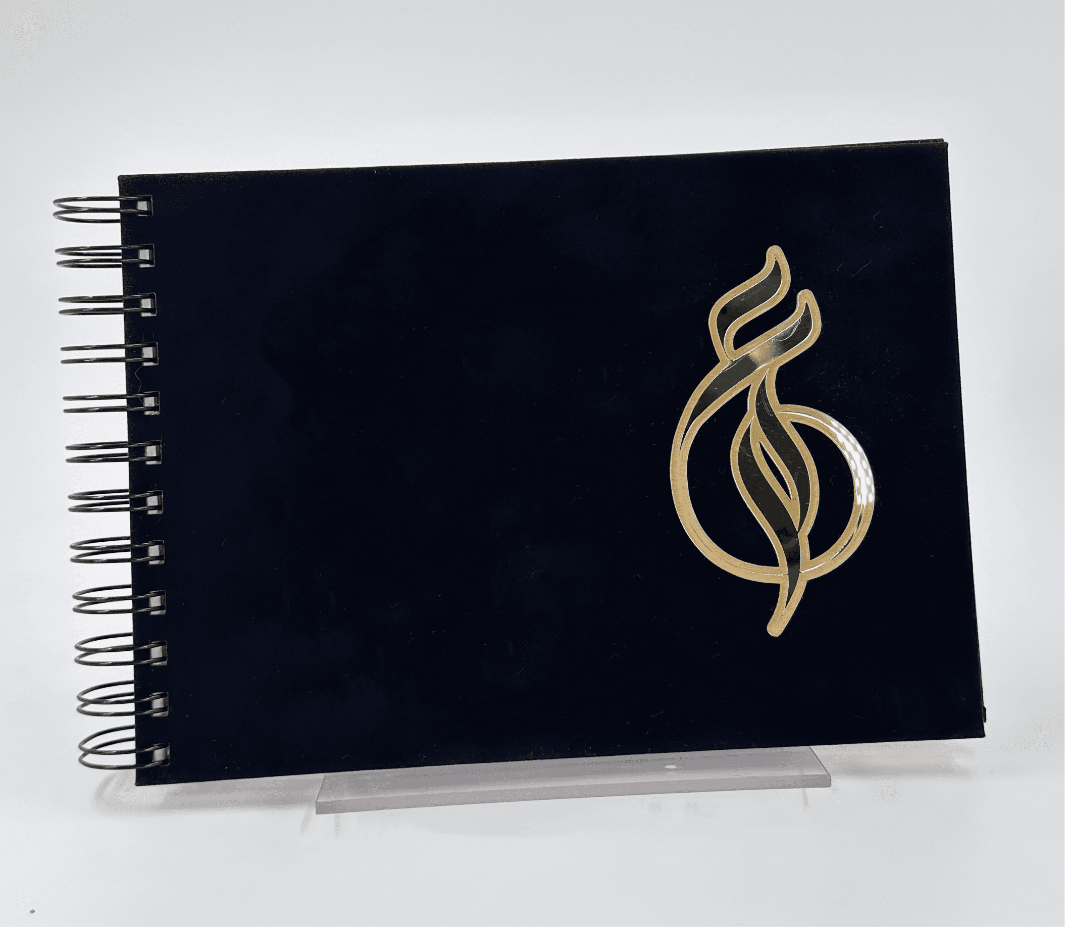 Wedding Guest Book - Velvet Cover - Image 2