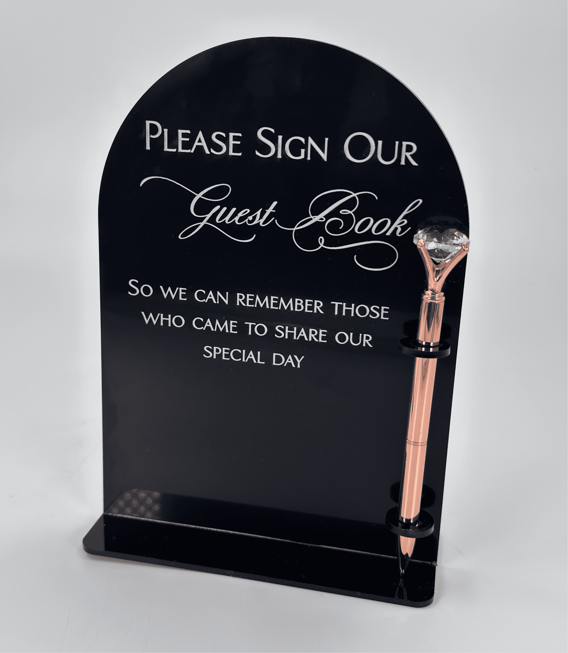Wedding Guest Book - Velvet Cover - Image 4