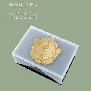 Acrylic Eid Gift Box (Folding Lid)